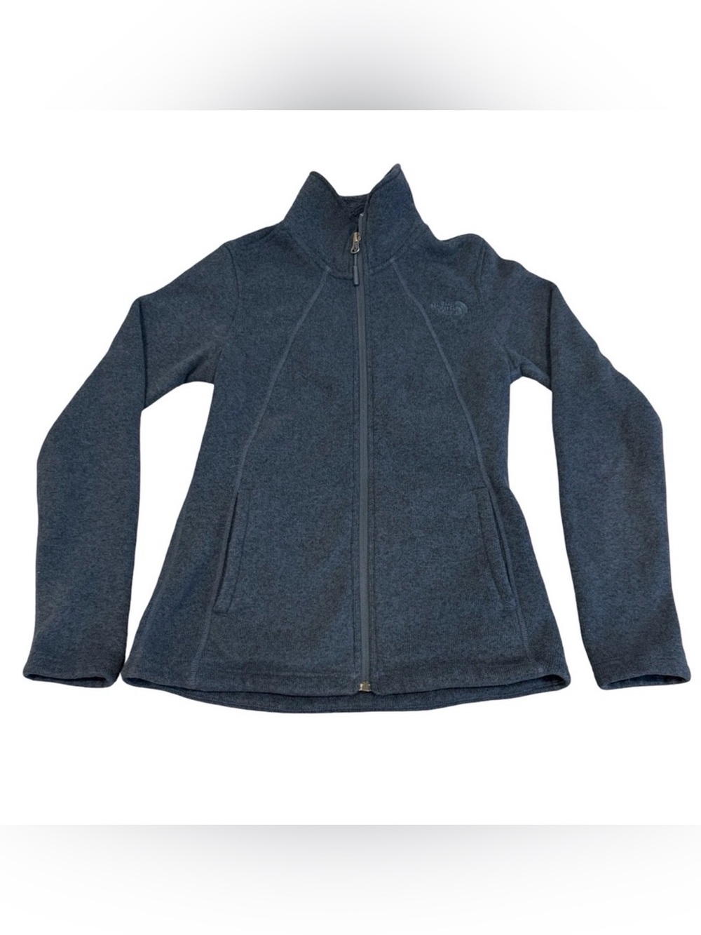 The North Face Women’s Fleece Jacket Blue Full Zip Size Medium